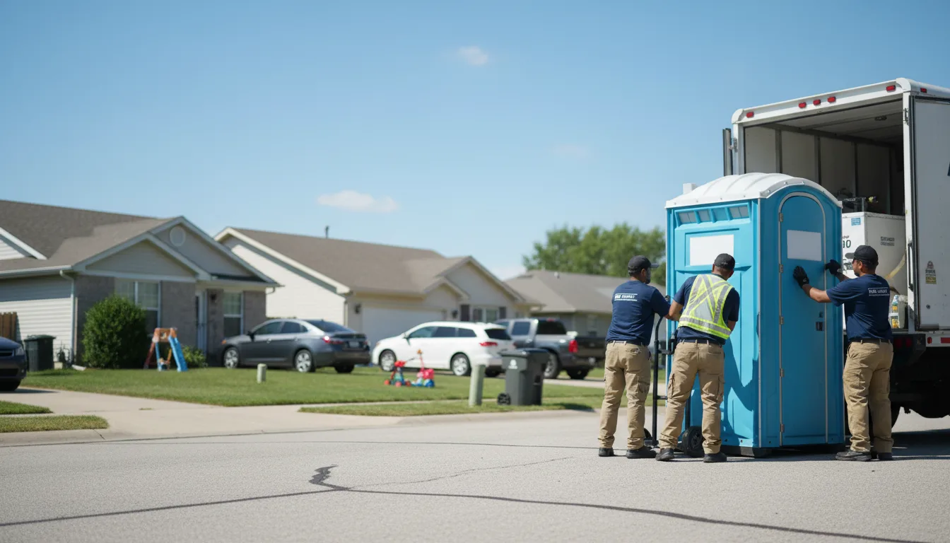 Standard Porta Potty Rentals in Lamar, OK near me